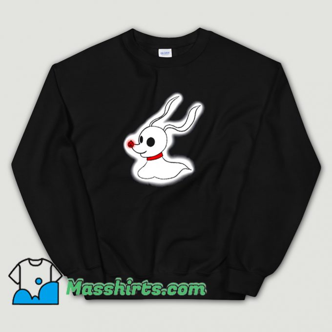 Cute Spooky Dog Ghost Sweatshirt