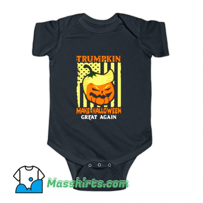 Donald Trump Make Halloween Great Pumpkin Baby Onesie