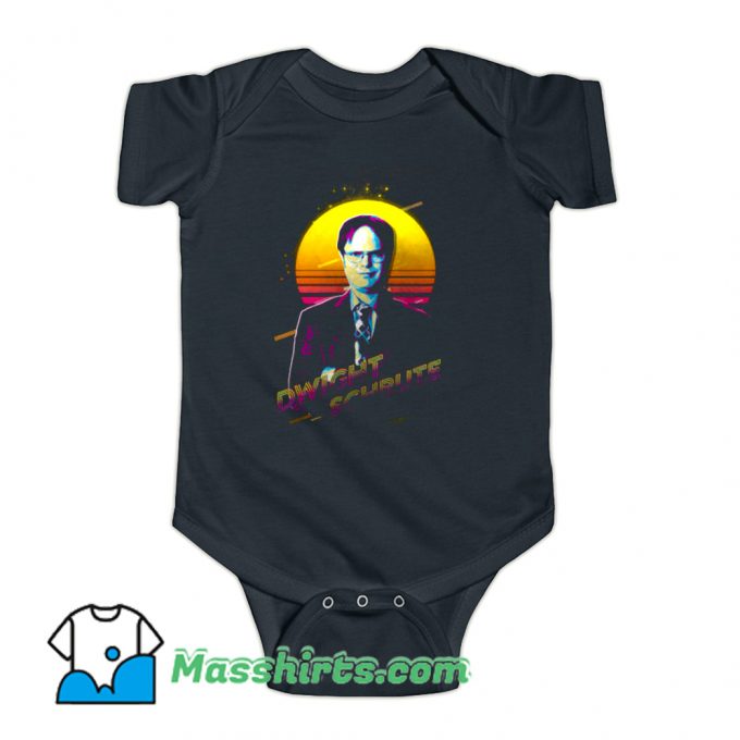 Dwight Schrute The Office Rainn Wilson Baby Onesie