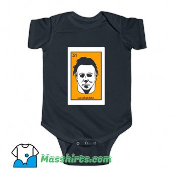 El Mascara Halloween Movie Baby Onesie