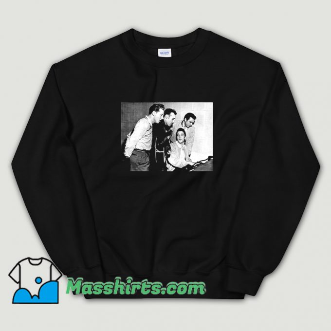 Elvis Presley Johnny Cash Million Dollar Sweatshirt On Sale