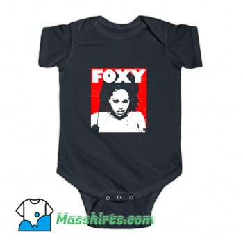 Foxy Brown Female Rappers Hip Hop Baby Onesie