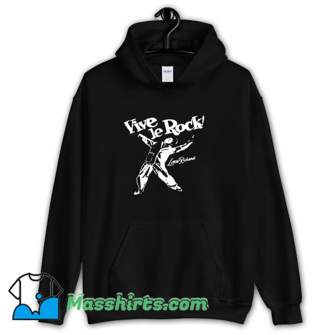 Funny Little Richard Vive Le Rock Hoodie Streetwear