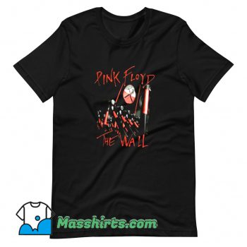 Funny Pink Floyd The Wall Album T Shirt Design