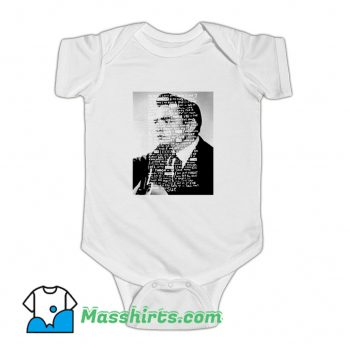 Johnny Cash Lyrics Baby Onesie