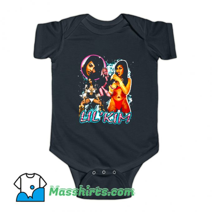 Lil Kim Bikini Retro 90s Baby Onesie