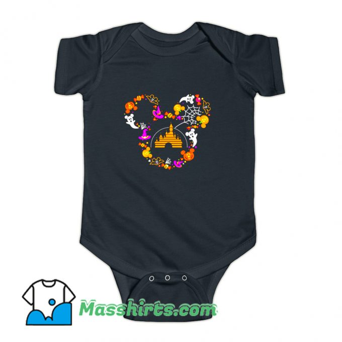 Mickey Mouse Halloween Baby Onesie