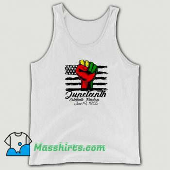 New Juneteenth Celebrate Freedom June 19 1865 Tank Top