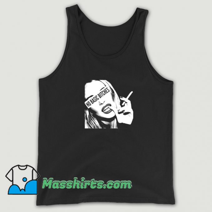 New No Basic Bitches Smoking Tank Top