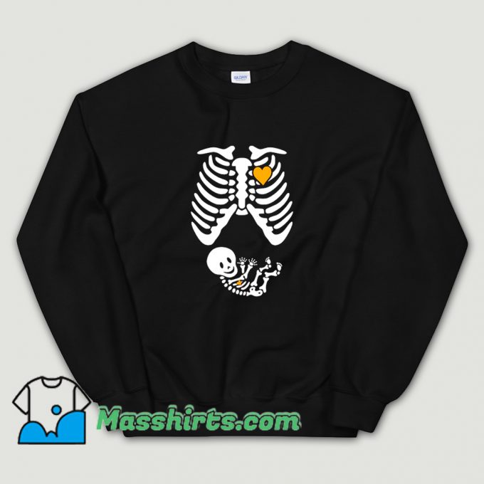 New Skeleton Maternity Sweatshirt