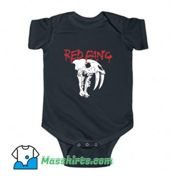 Red Fang Funny Baby Onesie