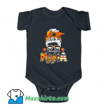 Thankful Mama Halloween Holiday Baby Onesie