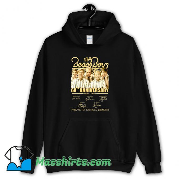 The Beach Boys 60th Anniversary Hoodie Streetwear