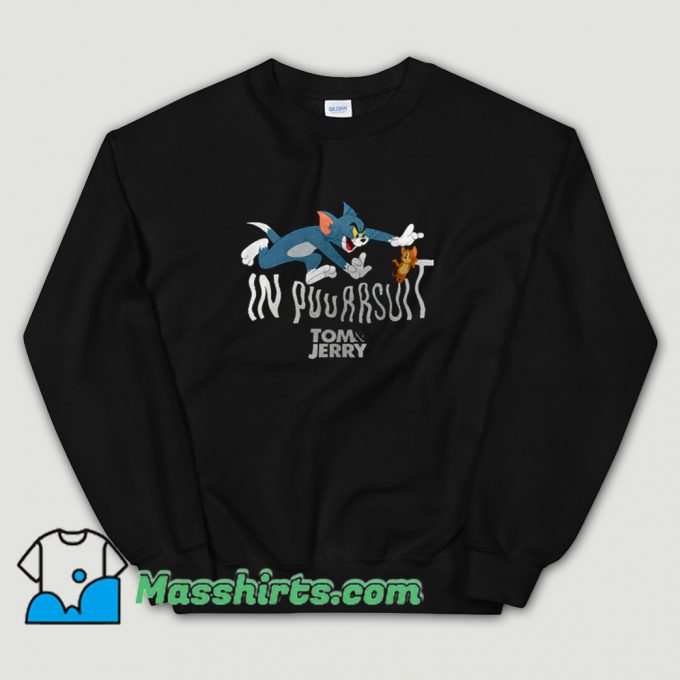 Tom And Jerry In Pursuit Movie Sweatshirt On Sale