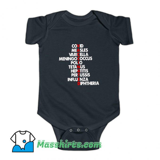 Vaccinated Covid 19 Baby Onesie