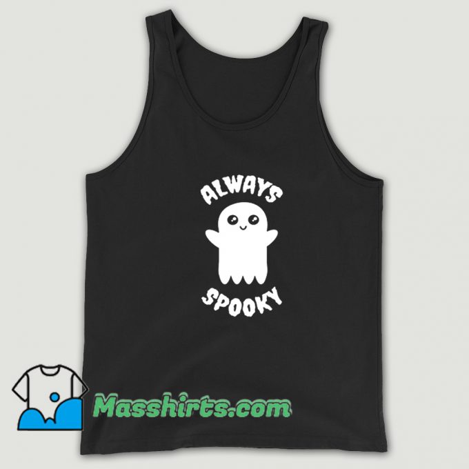 Vintage Always Spooky Halloween Tank Top