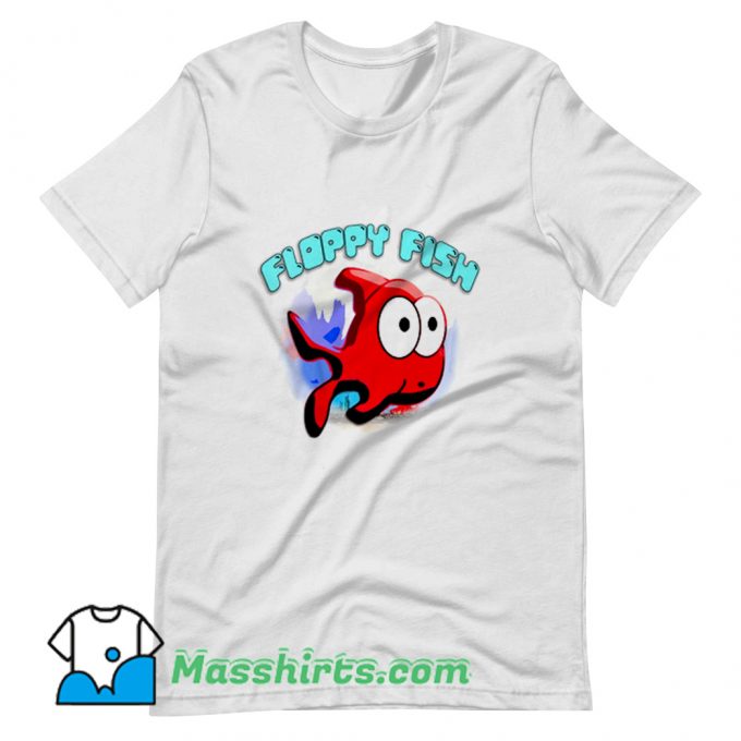 Vintage Floppy Fish Cartoon Fish Lover T Shirt Design