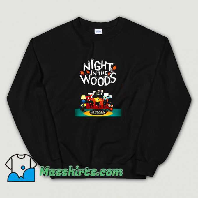 Vintage Night In The Woods Sweatshirt