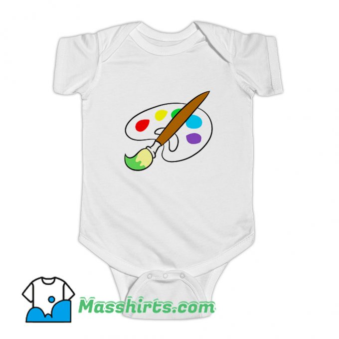 Artist Painting Drawing Art Baby Onesie