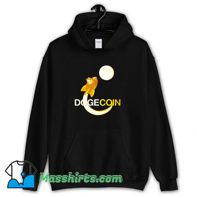 Awesome Dogecoin To The Moon Hoodie Streetwear