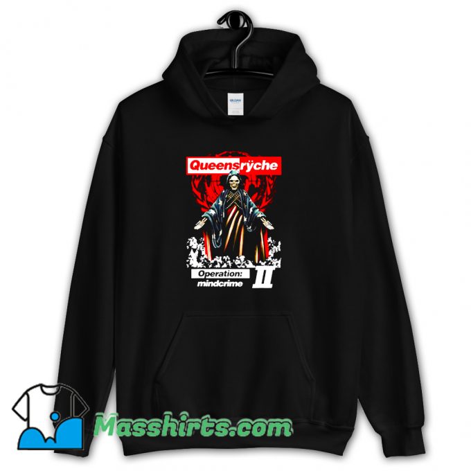 Awesome Queensryche Skull Art Hoodie Streetwear