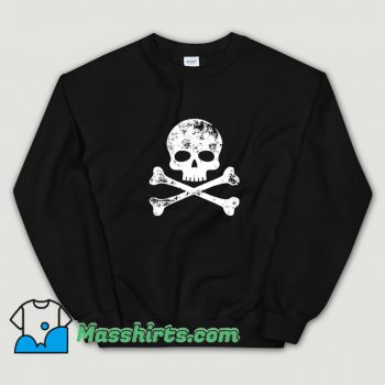 Awesome Skull Crossbones Skeleton Jolly Sweatshirt
