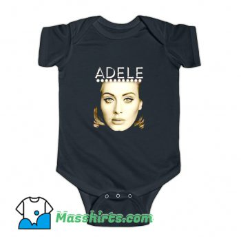 Cheap Adele Portrait Love World Tour Baby Onesie