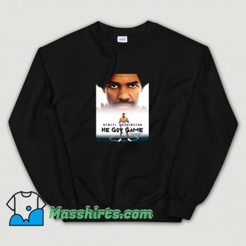 Cheap Denzel Washington He Got Game Sweatshirt