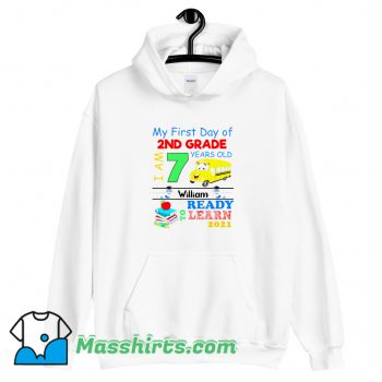 Cheap My First Day Of 2Nd Grade Hoodie Streetwear