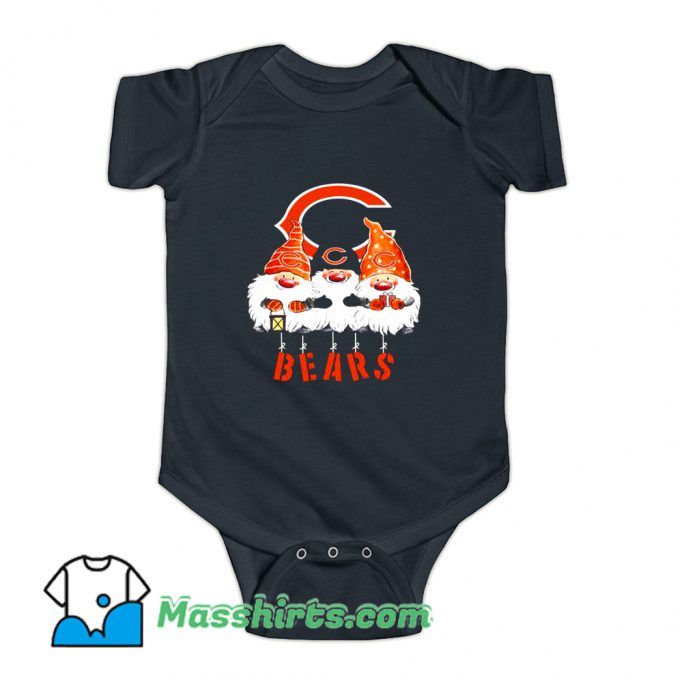 Chicago Bears Santa Christmas Baby Onesie