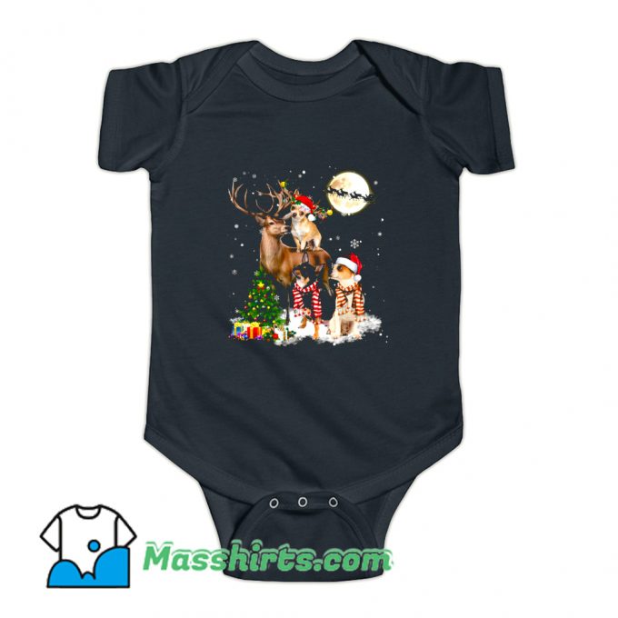 Chihuahua Christmas 2021 Baby Onesie