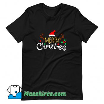 Classic Buffalo Plaid Christmas T Shirt Design