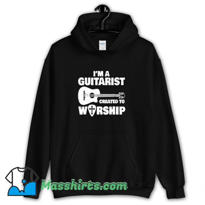 Classic Christian Music Church Guitar Jesus Hoodie Streetwear