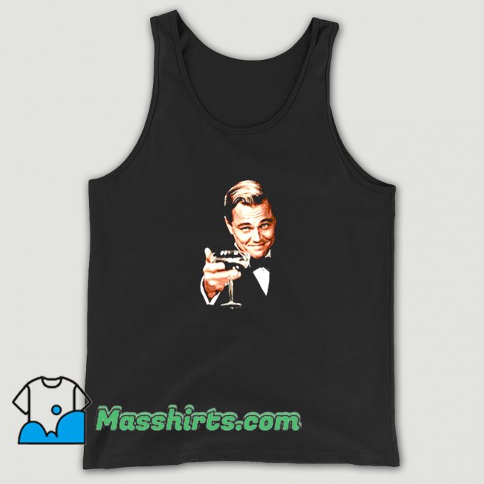 Classic Leonardo Dicaprio Drink Party Tank Top