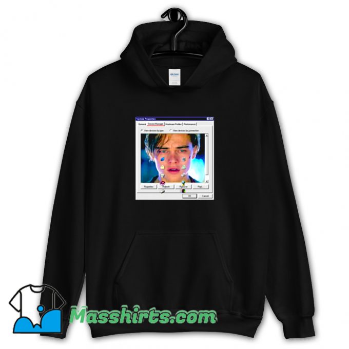 Cute Photos Computer Leonardo DiCaprio Hoodie Streetwear