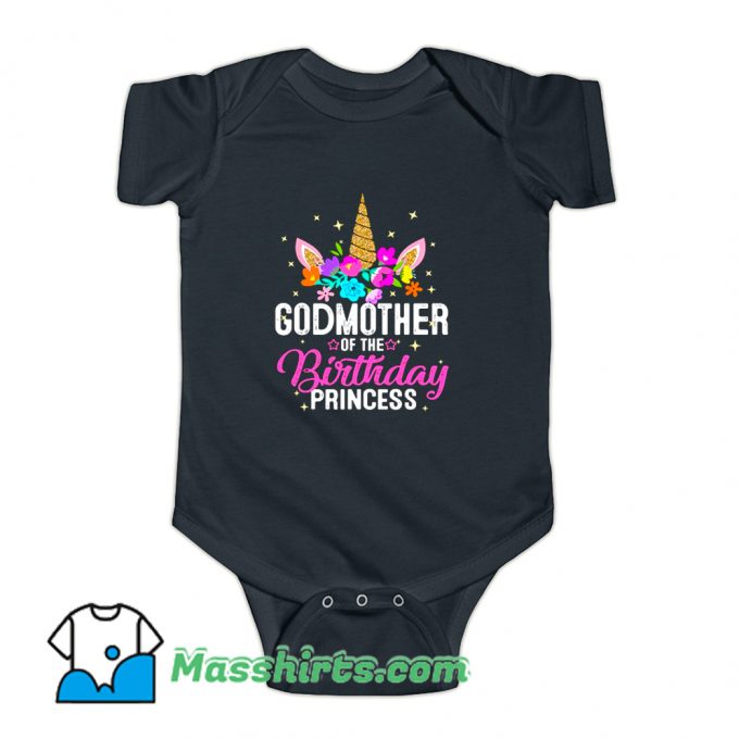 Godmother Of The Birthday Princess Baby Onesie