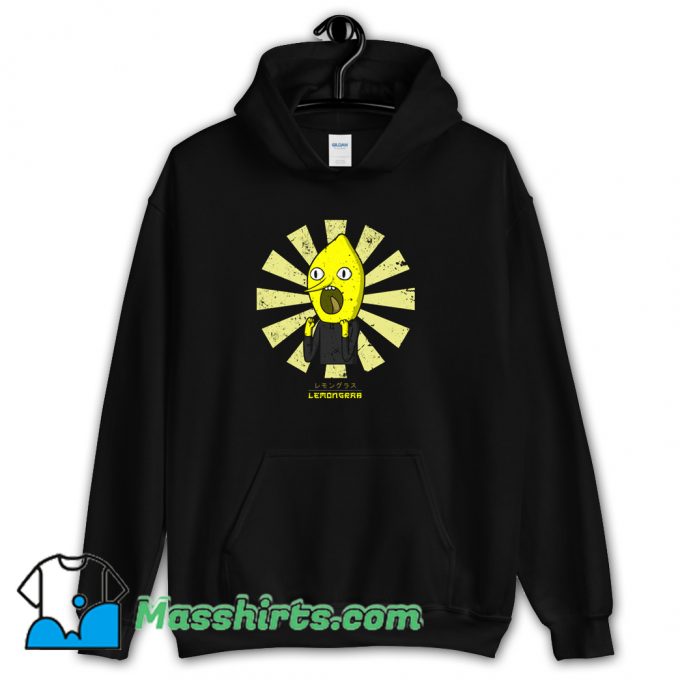 Lemongrab Retro Japanese Adventure Time Hoodie Streetwear