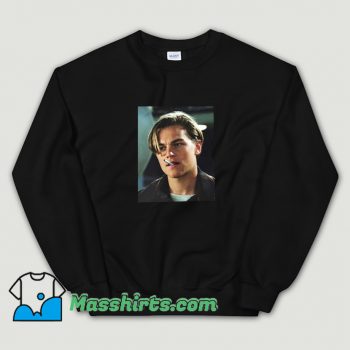 Leonardo DiCaprio Smooking Funny Sweatshirt