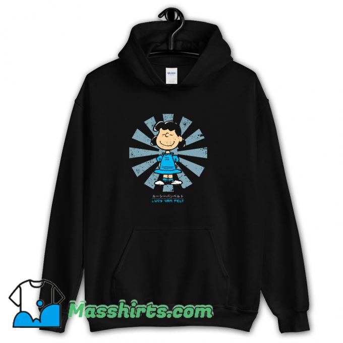 Lucy Van Pelt Retro Japanese Peanuts Hoodie Streetwear