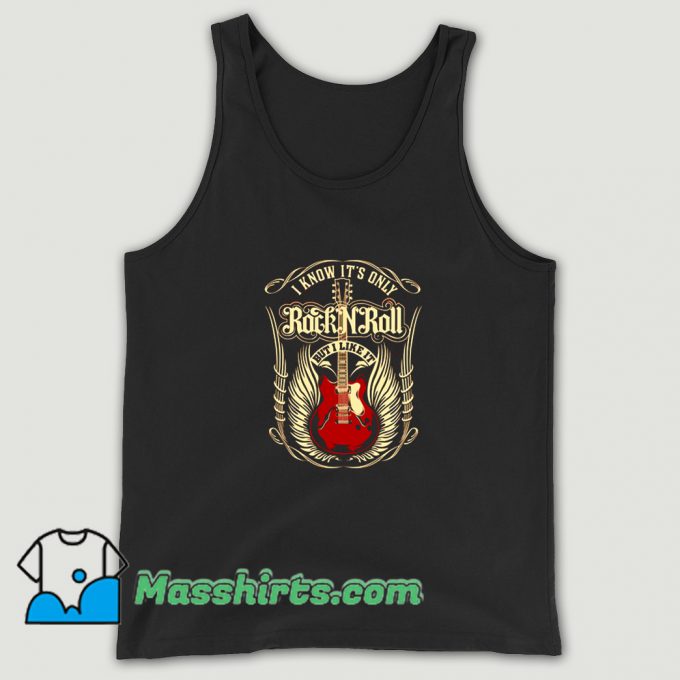 Music Rock Guitar Metal Hardrock Tank Top On Sale