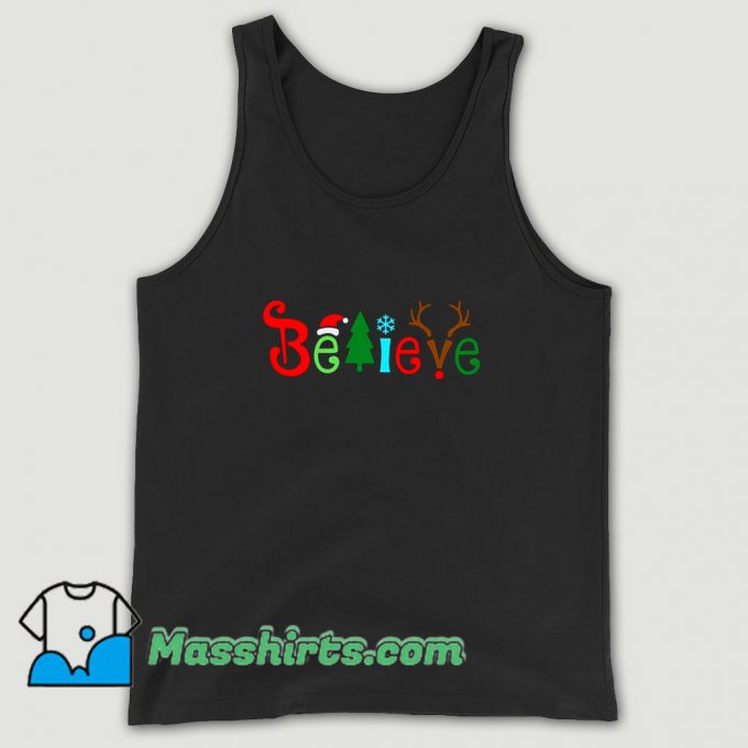 New Believe Christmas Tank Top