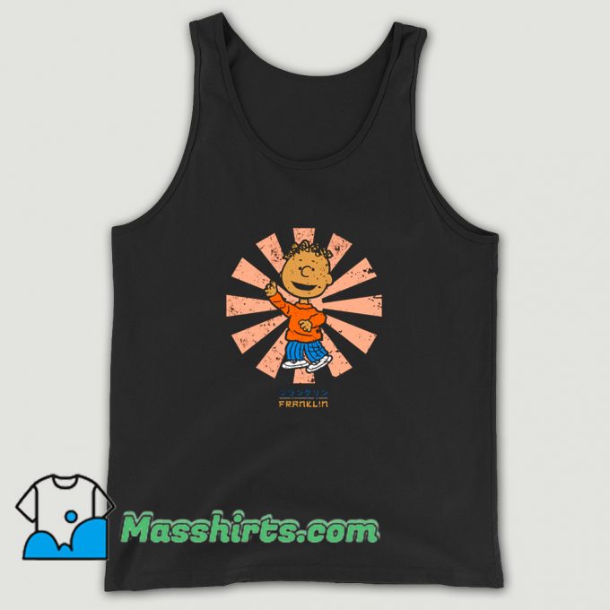 New Franklin Retro Japanese Peanuts Tank Top