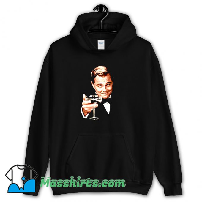 New Leonardo Dicaprio Drink Party Hoodie Streetwear