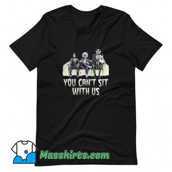 New You Cant Sit With Us Crown Jack Skellington T Shirt Design