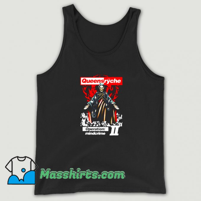 Queensryche Skull Art Tank Top On Sale