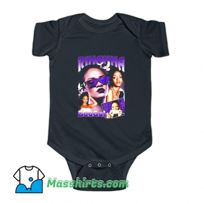 Rihanna Bad Gal Rap Photos Baby Onesie