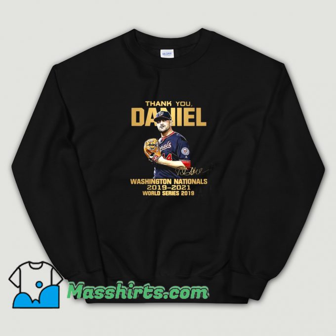 Thank you Denzel Washington Nationals Sweatshirt