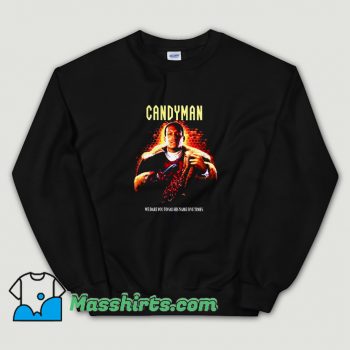 Vintage Candyman Horror Movies Sweatshirt