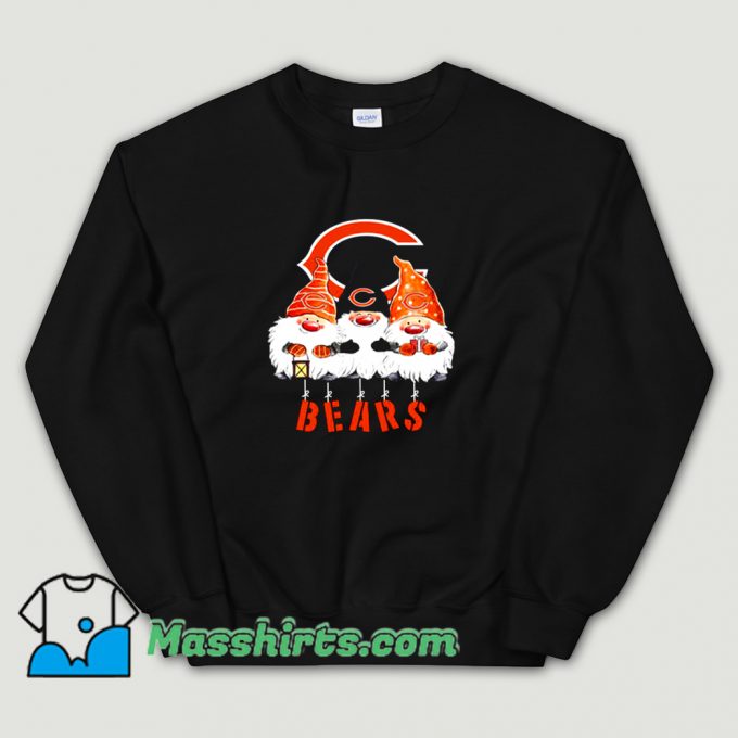 Vintage Chicago Bears Santa Christmas Sweatshirt