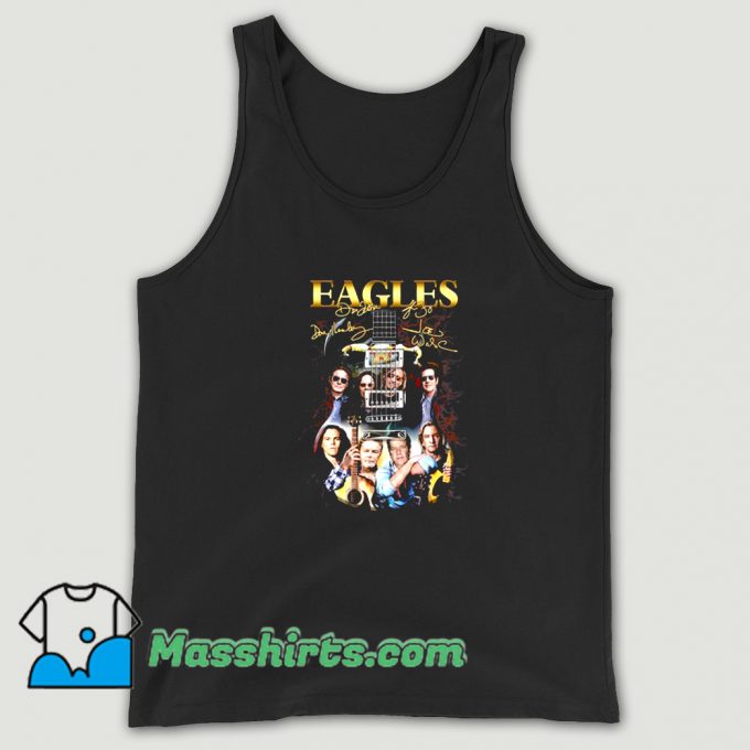 Vintage Eagles Music Legend Rock Band Tank Top